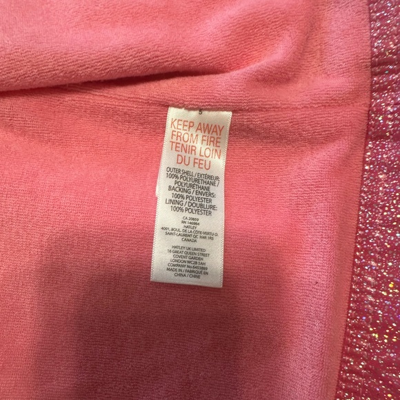 Hatley Pink Sparkle Rain Jacket - Picture 4 of 5